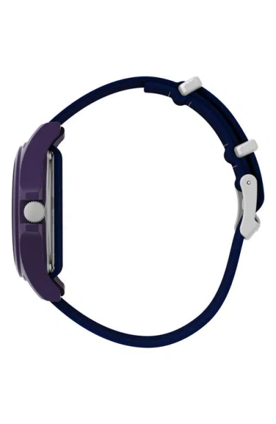 Timex ® X Fortnite® Acadia Nato Strap Watch, 40mm In Blue