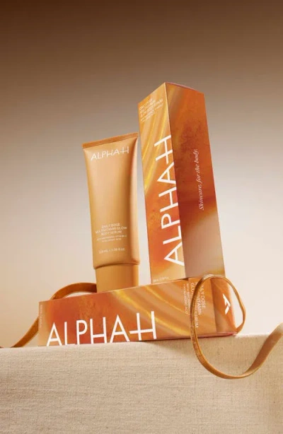 Alpha-h Daily Dose Multivitamin Glow Body Serum In Orange