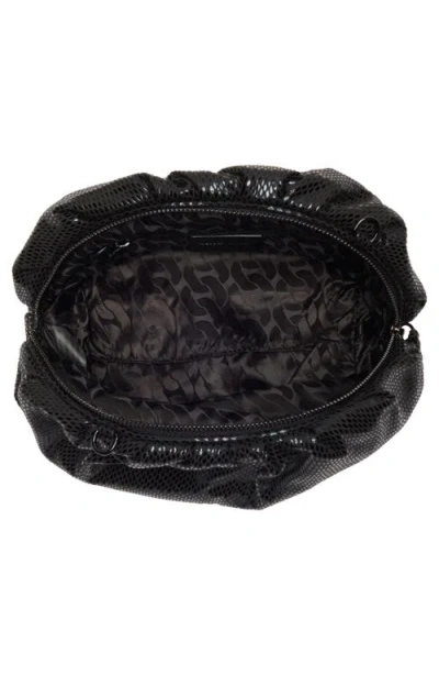 Rebecca Minkoff Small Ruched Clutch In Black