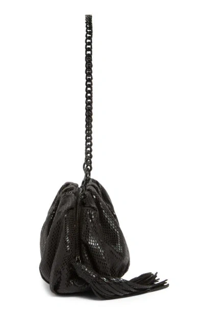 Rebecca Minkoff Small Ruched Clutch In Black