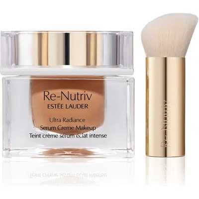 Estée Lauder Re Nutriv Ultra Radiance Serum Creme Makeup In Brown