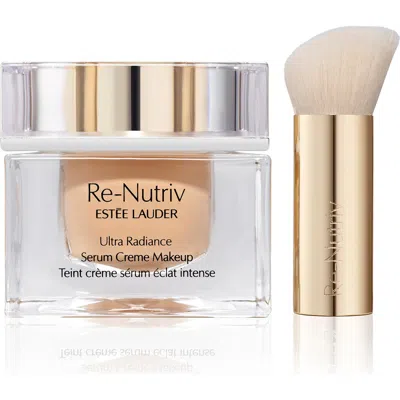 Estée Lauder 2-pc. Re-nutriv Ultra Radiance Serum Creme Makeup Foundation With Brush Set In Multi