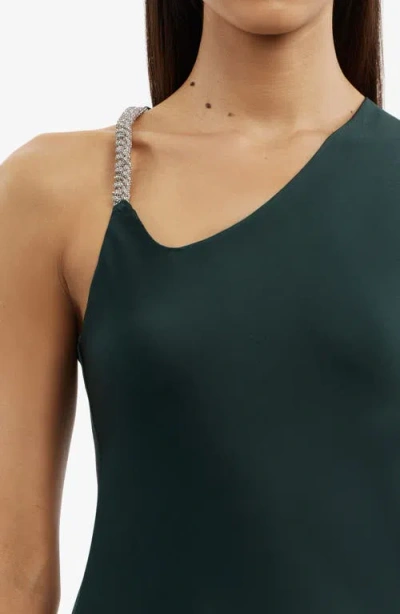 Significant Other Abbey Asymmetric Maxi Dress In Green