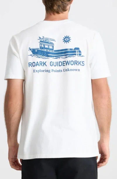Roark Guideworks Pocket Graphic T-shirt In White