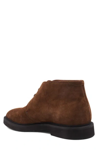 Aquatalia Golliard Water Resistant Chukka Boot In Brown