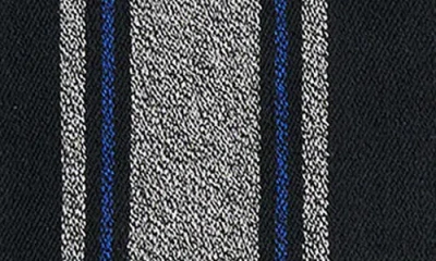 Quiksilver Playa Stripe Henley Hoodie In Black