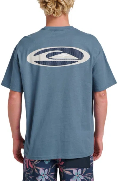 Quiksilver Saturn Tech Graphic T-shirt In Animal Print