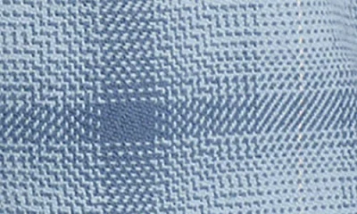 Quiksilver Dna Plaid Cotton Flannel Button-up Overshirt In Blue