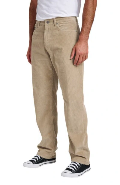 Quiksilver Landers Regular Fit Corduroy 5-pocket Pants In Blue