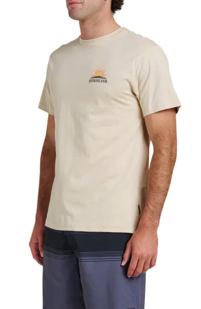 Quiksilver Dawn Patrol Graphic T-shirt In Neutral