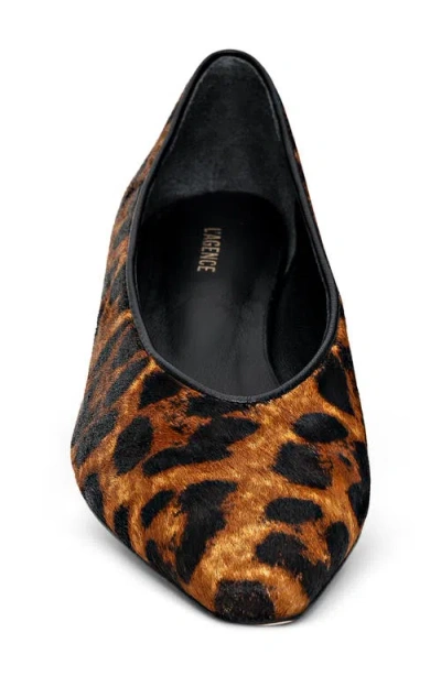 L'agence Suzanne Pointed Toe Flat In Multi