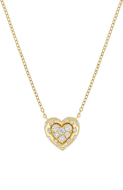 Bony Levy Solstice Petite Heart Pendant Necklace In Gold