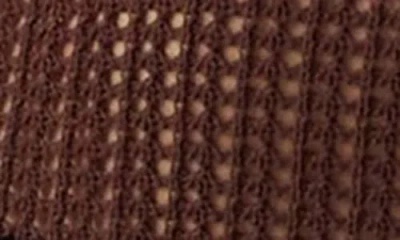 Melissa Odabash Ellis Crochet Cover-up Dress In Brown