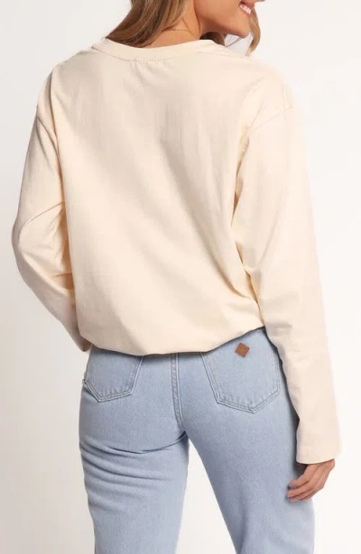 Petal And Pup Petal & Pup Flower Market Long Sleeve Graphic T-shirt In Neutral