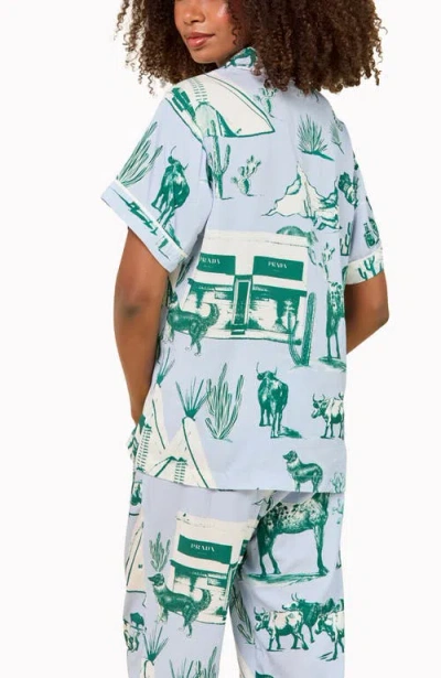 Katie Kime Tree Topper Sleep Shirt In Multi