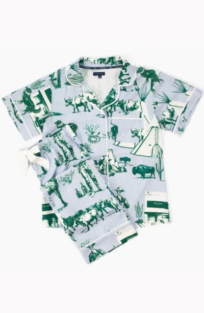 Katie Kime Tree Topper Sleep Shirt In Multi