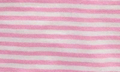 Mini Boden Kids' Ruffle Slub Top In Pink