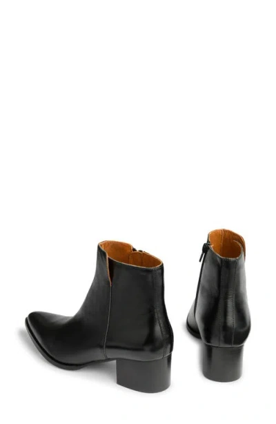 Lk Bennett Cicilia Block Heel Bootie In Black