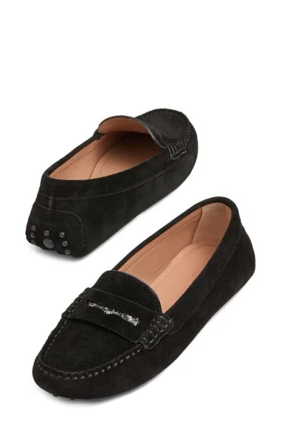Lk Bennett Nova Penny Loafer In Black
