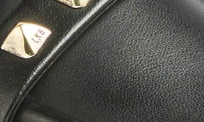 Lk Bennett Stellar Stud Loafer In Black