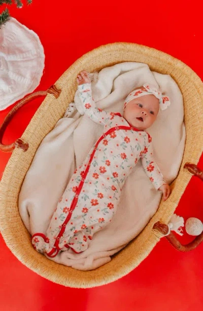 Copper Pearl Noel Knotted Gown In Multi