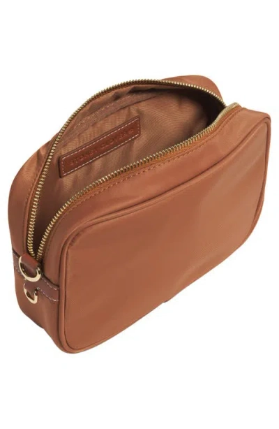 Stoney Clover Lane Compact Nylon Camera Crossbody Bag In Brown