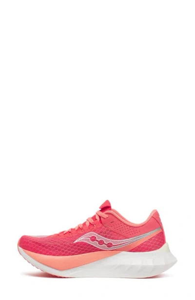 Saucony Endorphin Pro 4 Racing Shoe In Orange