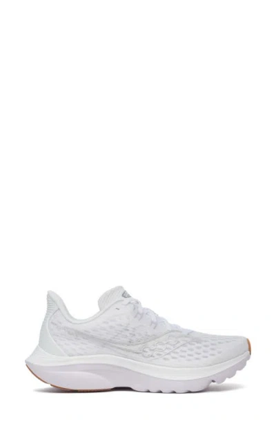 Saucony Kinvara Running Shoe In White