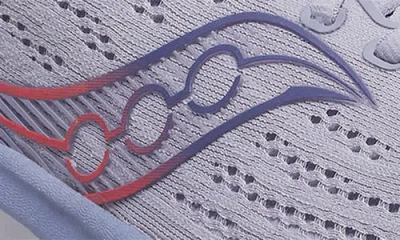 Saucony Hurricane 25 Running Shoe In Purple