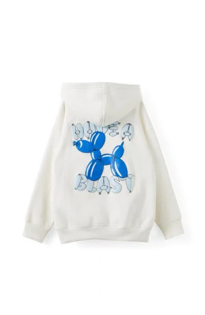Cotton On Kids Kid's Sammy Oversized Hoodie In White