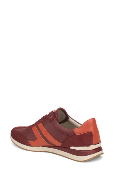 Naturalizer Women's Lorena Closed Round Toe Lace Up Sneakers In Brown