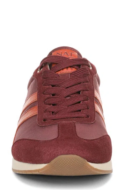 Naturalizer Women's Lorena Closed Round Toe Lace Up Sneakers In Brown