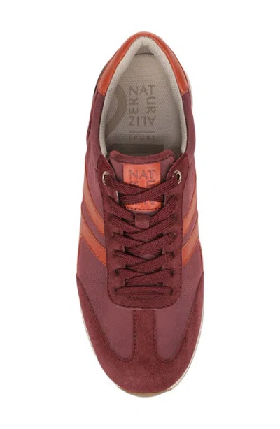 Naturalizer Women's Lorena Closed Round Toe Lace Up Sneakers In Brown