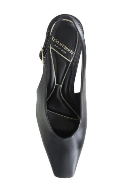 Kenneth Cole Aerial Leather Slingback Heel In Multi