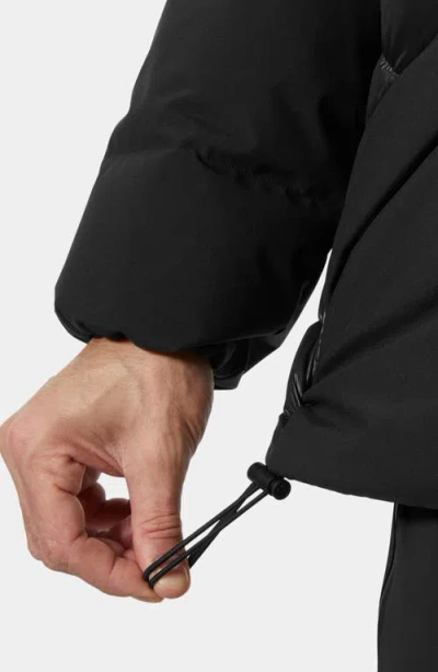 Helly Hansen Village Water Repellent 600 Fill Power Down Jacket In Black