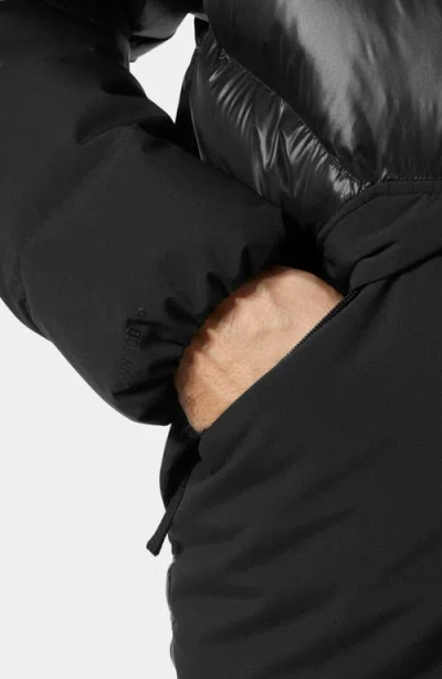 Helly Hansen Village Water Repellent 600 Fill Power Down Jacket In Black