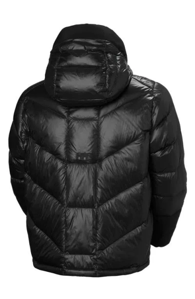 Helly Hansen Village Water Repellent 600 Fill Power Down Jacket In Black