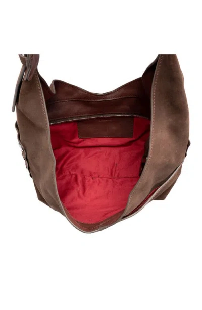 Hammitt Tom Zip Medium Hobo Bag In Burgundy