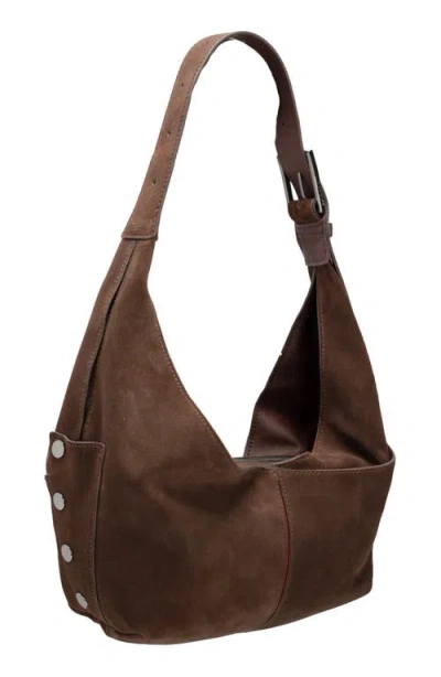 Hammitt Tom Zip Medium Hobo Bag In Burgundy