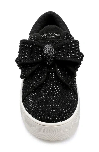 Kurt Geiger London Kids' Mini Laney Bow Platform Sneaker In Multi