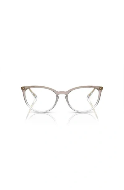 Vogue Eyewear 53mm Cat Eye Optical Glasses In Gray