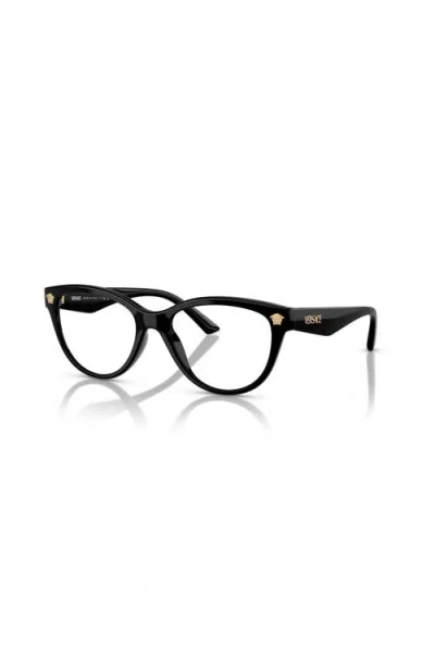 Versace 54mm Phantos Optical Glasses In Brown