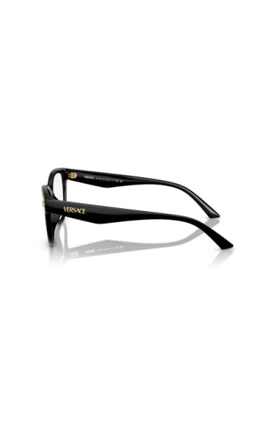 Versace 54mm Phantos Optical Glasses In Brown