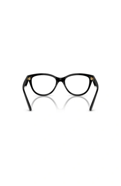 Versace 54mm Phantos Optical Glasses In Brown