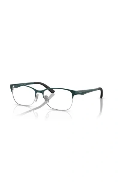 Vogue Eyewear 52mm Square Optical Glasses In Blue