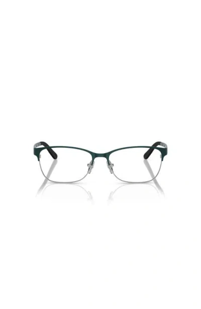 Vogue Eyewear 52mm Square Optical Glasses In Blue