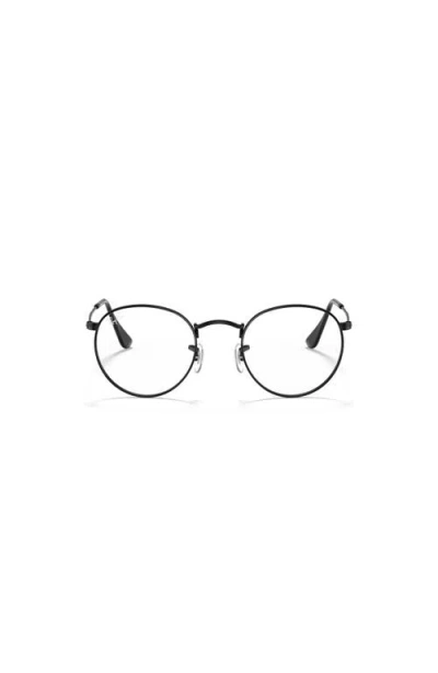 Ray Ban Ray-ban 50mm Round Optical Glasses In Brown