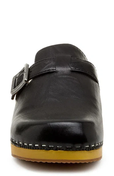 Kelsi Dagger Brooklyn Nitro Wood-bottom Clogs In Black