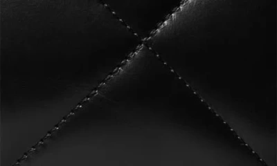 Tory Burch Kira Diamond Quilted East-west Top Handle Bag In Black