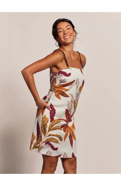 Tori Richard Something About Lily Caprice Dress In Neutral